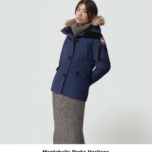 Canada goose montebello size medium w/fur